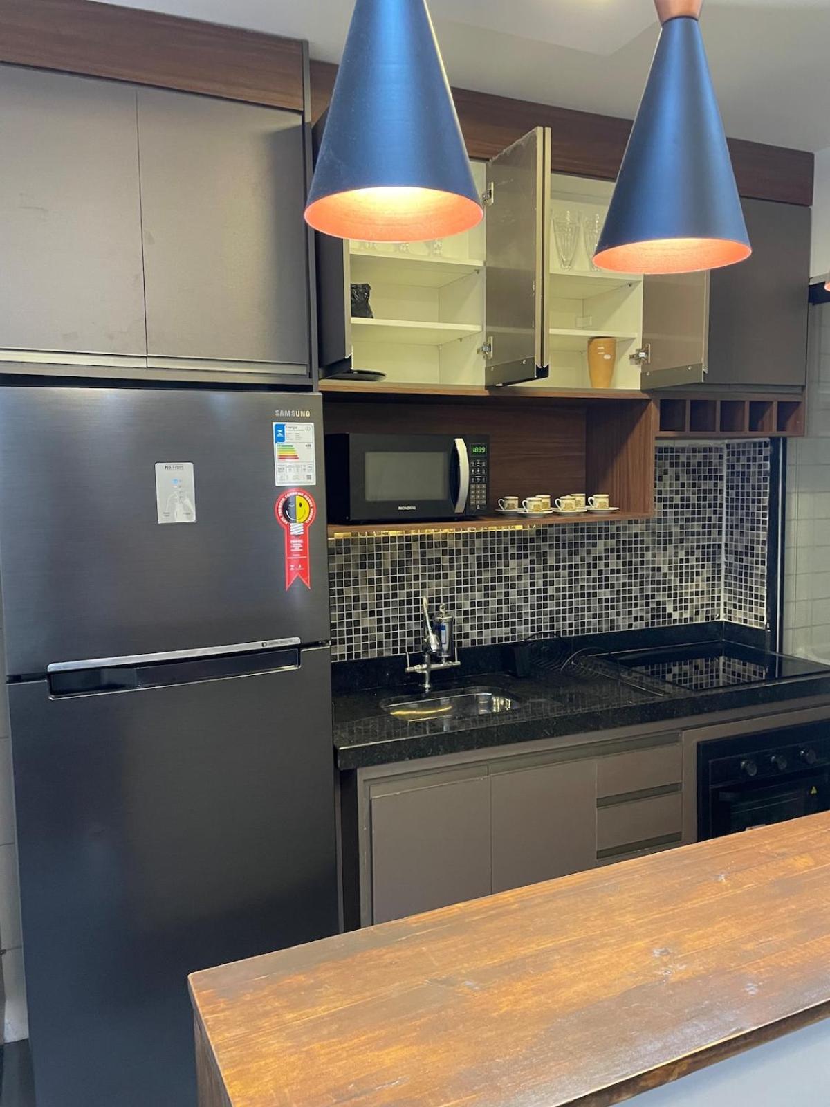 Appartamento Habitat - Predio De Frente Pro Mar Praia Grande  Esterno foto