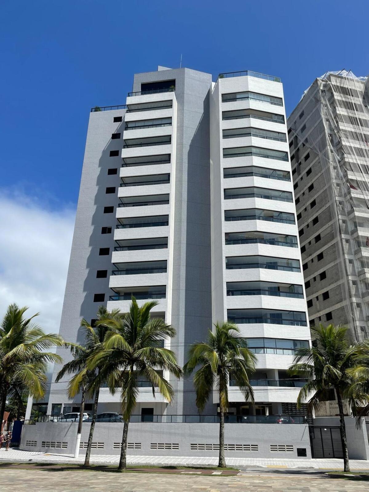 Appartamento Habitat - Predio De Frente Pro Mar Praia Grande  Esterno foto