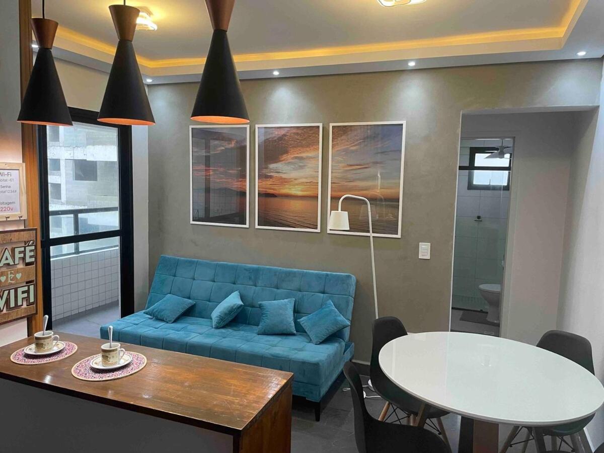 Appartamento Habitat - Predio De Frente Pro Mar Praia Grande  Esterno foto