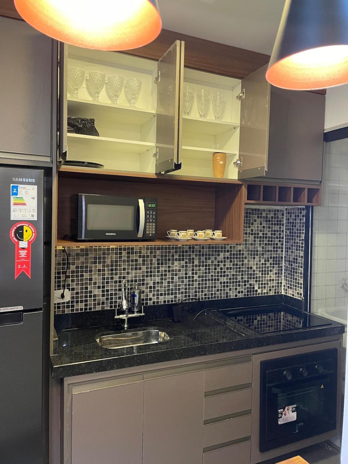 Appartamento Habitat - Predio De Frente Pro Mar Praia Grande  Esterno foto